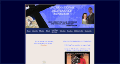 Desktop Screenshot of internationaldeliveranceministries.org